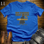 New Hampshire Cigar Smoker T-Shirt Royal Blue | Live Free Cigar Smoker Tee