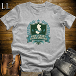 New Jersey Cigar Smoker Shield T-Shirt Sport Grey | New Jersey Cigar Crest Gift Tee
