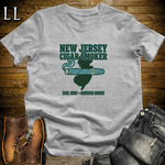 New Jersey Cigar Smoker T-Shirt Sport Grey | New Jersey Cigar Lover Gift Tee