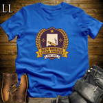 New Mexico Cigar Smoker Shield T-Shirt Royal Blue | New Mexico Cigar Crest Shirt