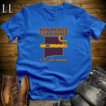 New Mexico Cigar Smoker T-Shirt Royal Blue | New Mexico State Cigar Shirt