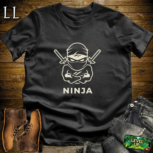 Ninja Softstyle Tee - Black - LegacyLayers