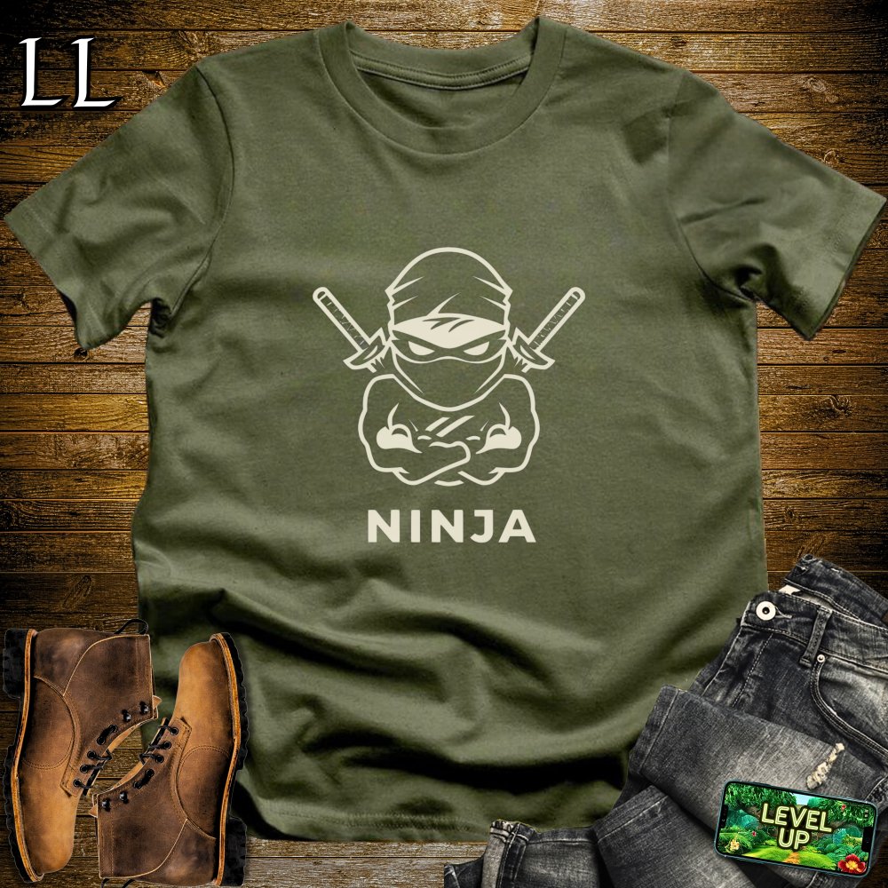 Ninja Softstyle Tee - Military Green - LegacyLayers