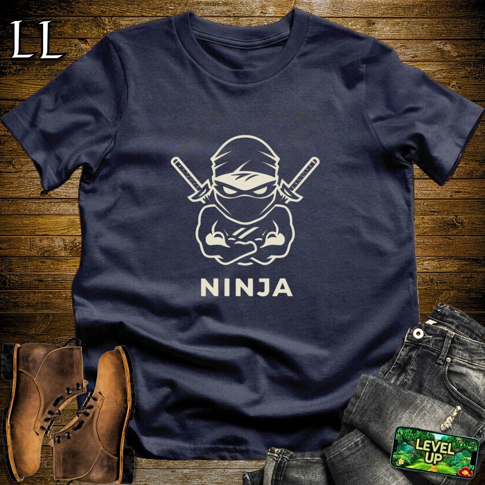 Ninja Softstyle Tee - Navy - LegacyLayers