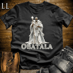 Obatala African God Softstyle Tee Black | African Mythology Shirt