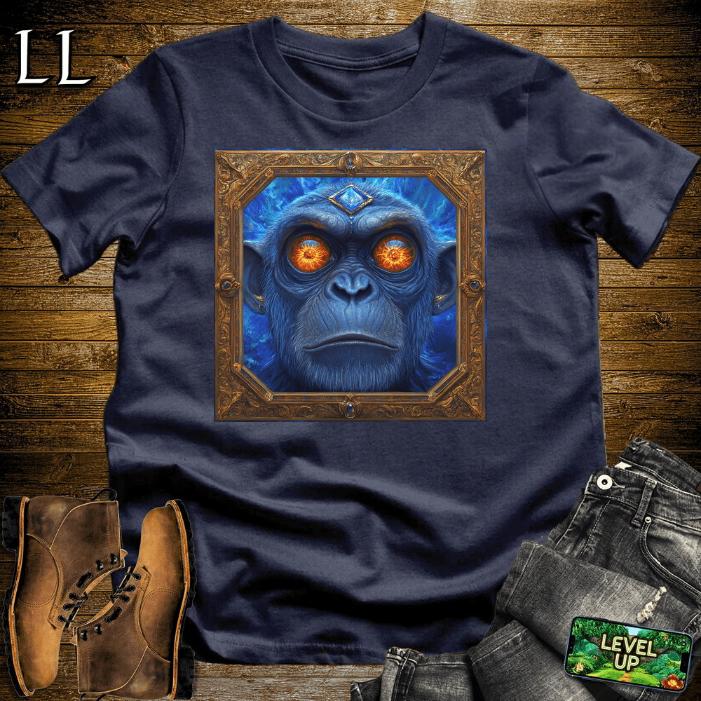 Ocean Gorilla God Navy | Mythical Ocean Shirt