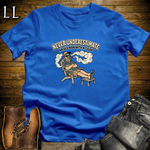 Old Man with Cigar 1 T-Shirt Royal Blue | Cigar Grandpa Gift Shirt