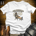 Old Man with Cigar 1 T-Shirt White | Cigar Grandpa Gift Shirt