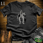 Optical Illusion Cigar Gorilla Black | Gorilla Graphic Tee