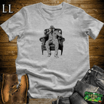 Optical Illusion Cigar Gorilla Sport Grey | Gorilla Graphic Tee