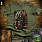 Orc Samurai Softstyle Tee Military Green | Samurai Tee