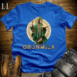 Orunmila African God Softstyle Tee Royal Blue | Yoruba Wisdom God Tee