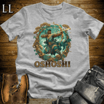 Oshoshi African God Softstyle Tee Sport Grey | Yoruba Hunter God Tee