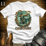 Oshoshi African God Softstyle Tee White | Yoruba Hunter God Tee