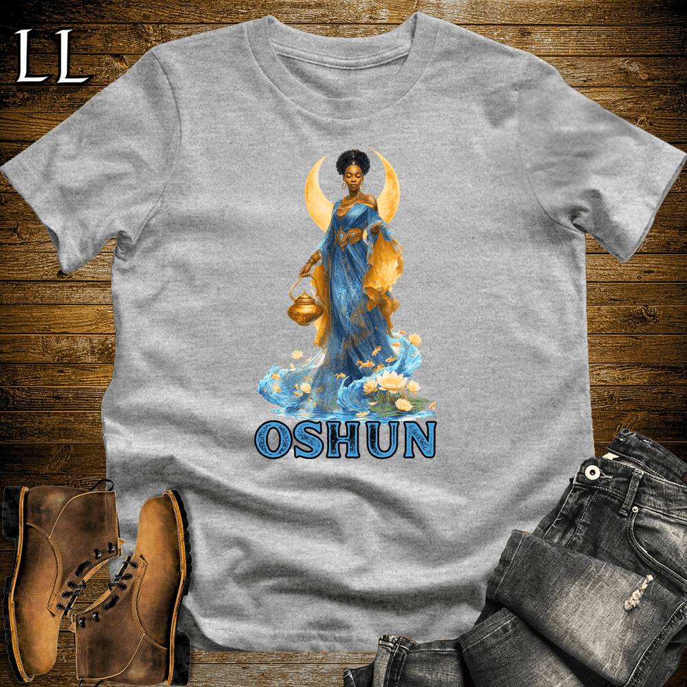 Oshun African Goddess Sport Grey | African Mythology Shirt