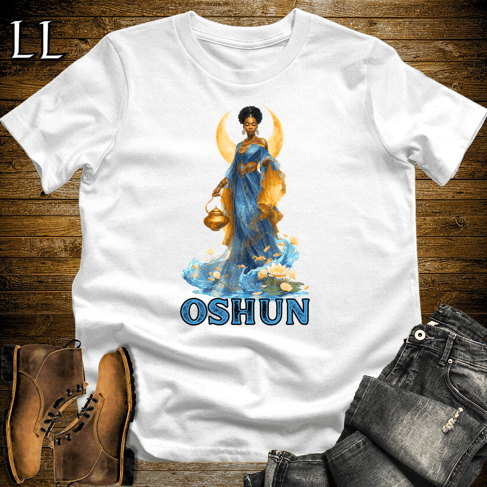Oshun African Goddess White | African Mythology Shirt