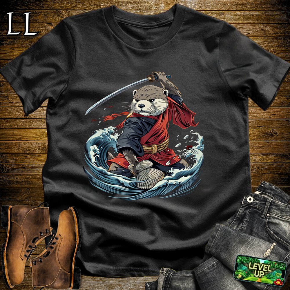 Otter Samurai Softstyle Tee Black | Samurai Tee