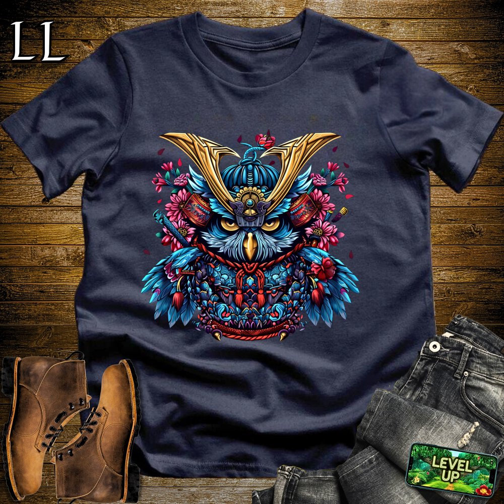 Owl Samurai Softstyle Tee Navy | Samurai Tee
