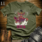Oya African Goddess Softstyle Tee Military Green | Yoruba Mythology Tee