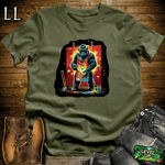 Painter Gorilla Softstyle Tee Military Green | Artist Gift Tee