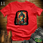 Painter Gorilla Softstyle Tee Red | Artist Gift Tee