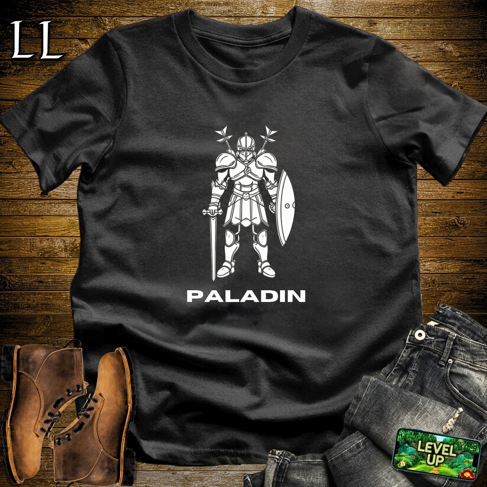 Paladin Softstyle Tee - Black - LegacyLayers