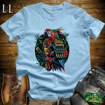 Parrot Samurai Softstyle Tee Light Blue | Samurai Tee