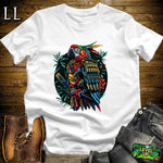 Parrot Samurai Softstyle Tee White | Samurai Tee
