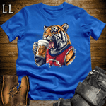 Party Animal Beer Chug Tiger Royal | Beer Chug Tiger Tee