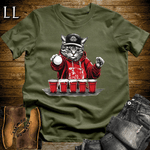 Party Animal Beer Pong Cat Military Green | Beer Pong Cat