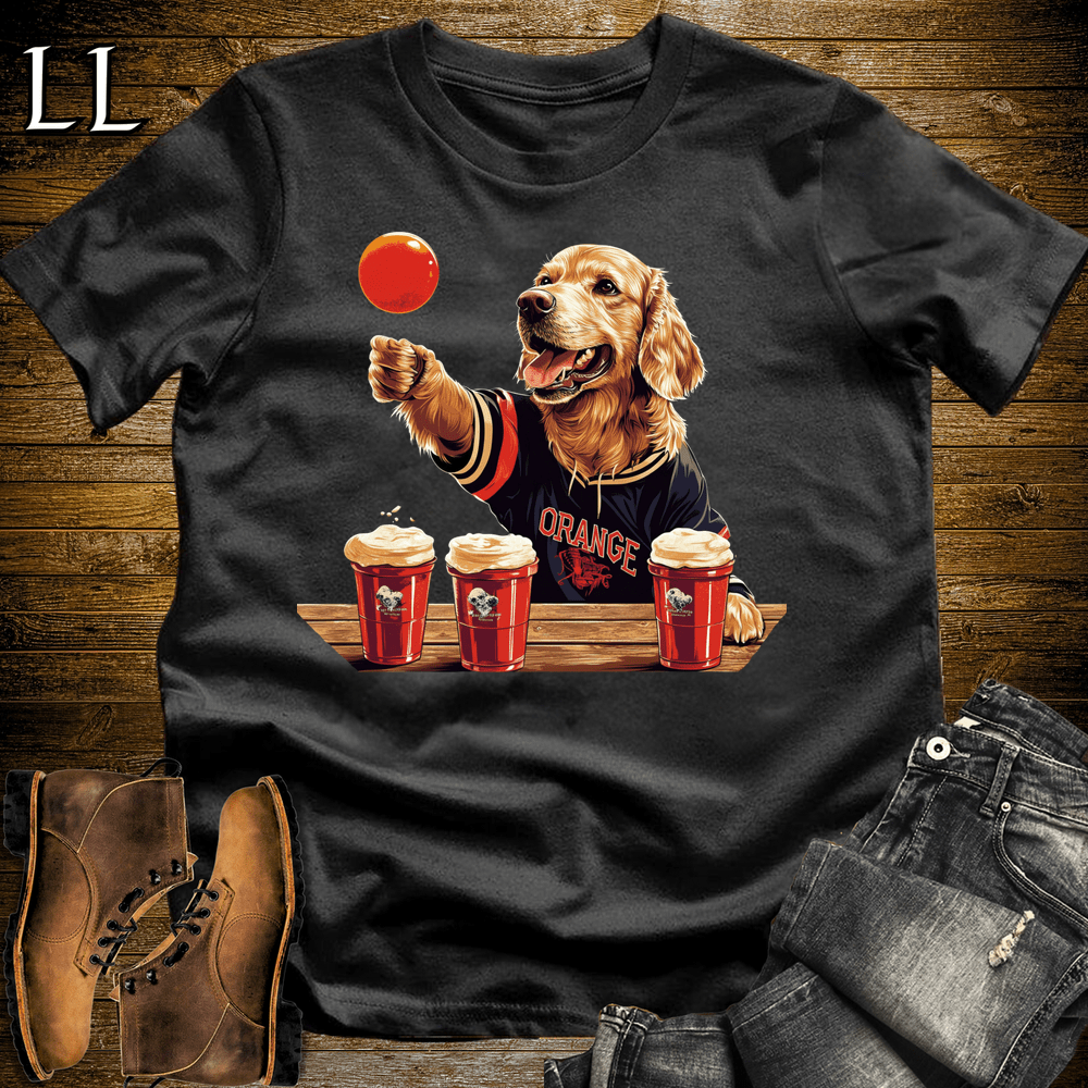 Party Animal Beer Pong Dog - Black - LegacyLayers