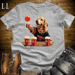Party Animal Beer Pong Dog - Sport Grey - LegacyLayers