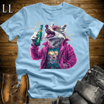 Beer Pong Leopard Light Blue | Party Animal Tee