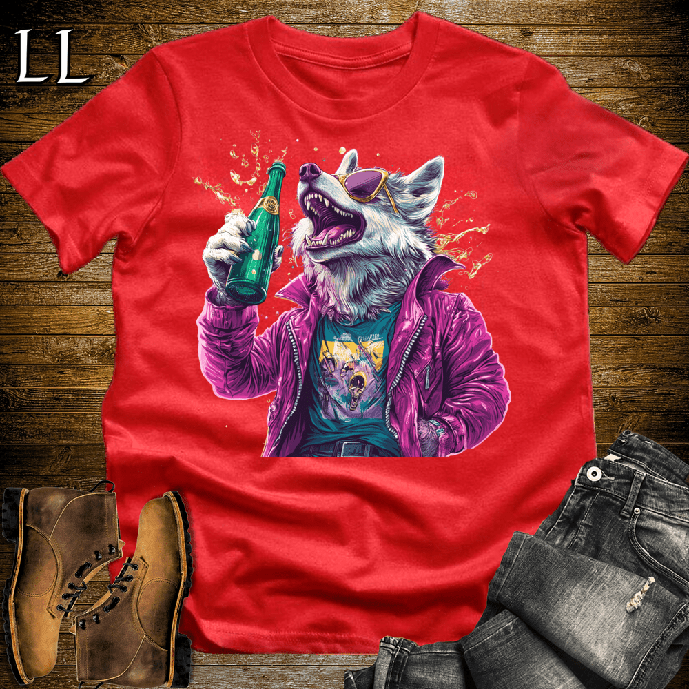 Beer Pong Leopard Red | Party Animal Tee