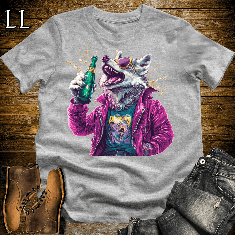 Beer Pong Leopard Sport Grey | Party Animal Tee