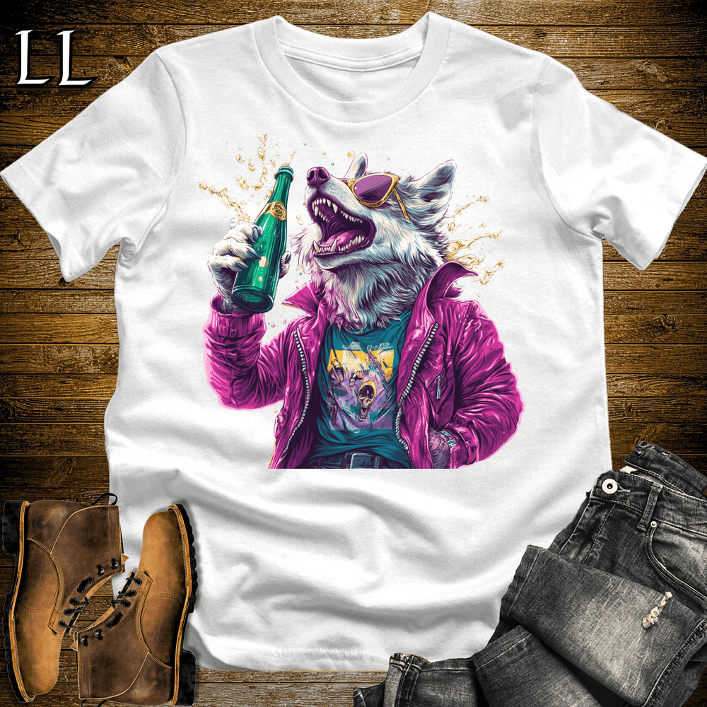 Beer Pong Leopard White | Party Animal Tee