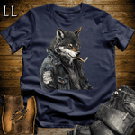 Kiss Leopard Navy | Party Animal Tee