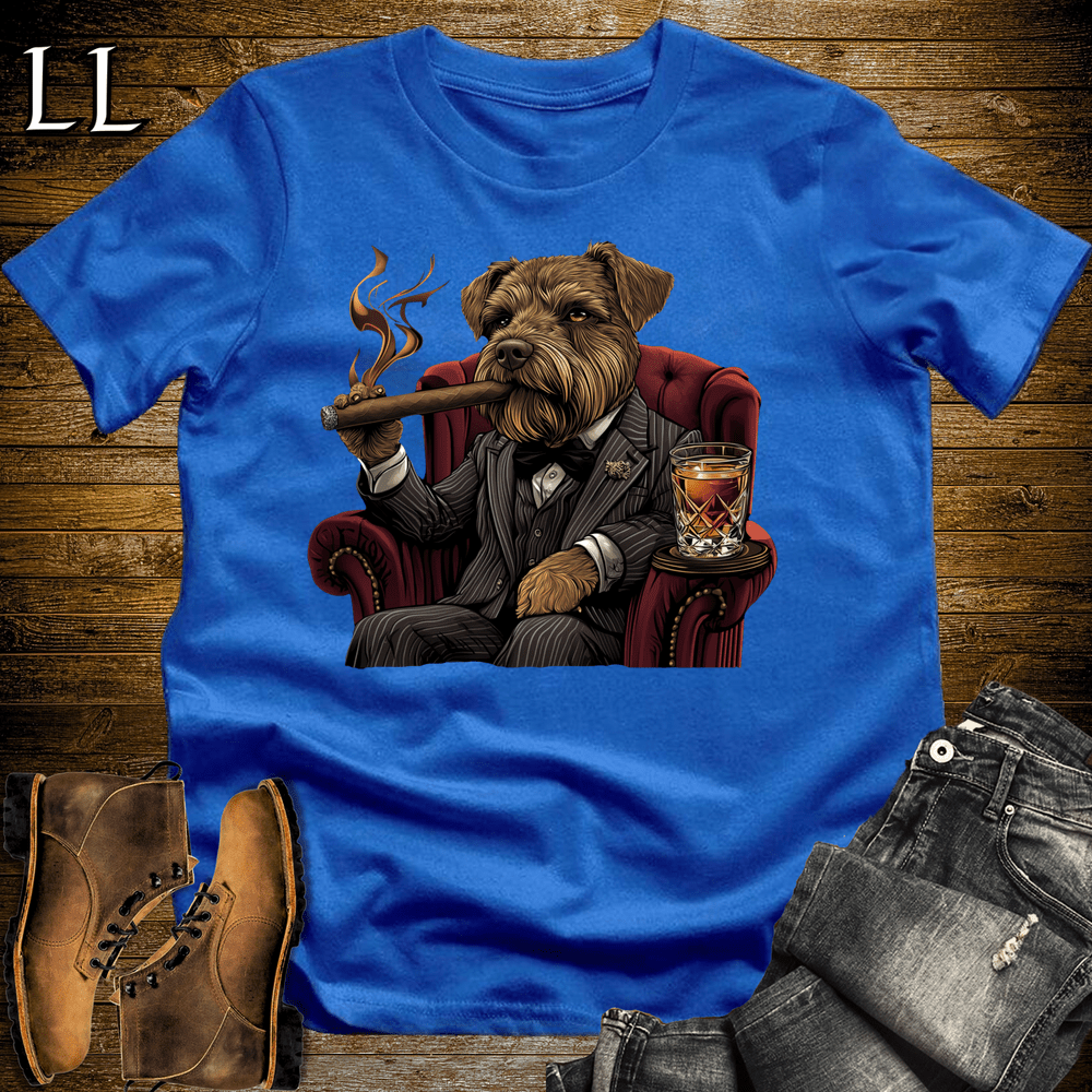 Party Animal Cigar Dog - Royal - LegacyLayers
