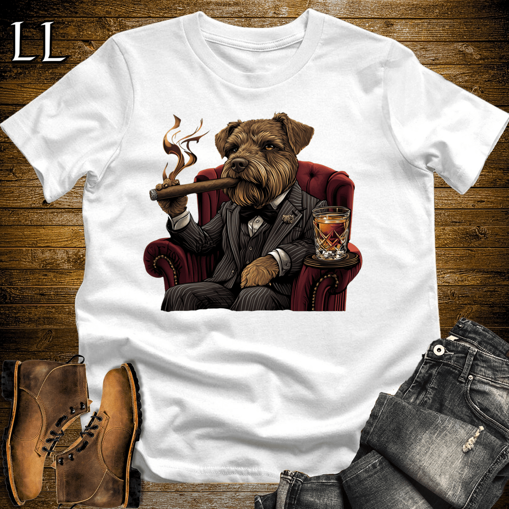 Party Animal Cigar Dog - White - LegacyLayers