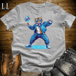 Party Animal Dancing Tiger Sport Grey | Dancing Tiger | Party Animal Tee