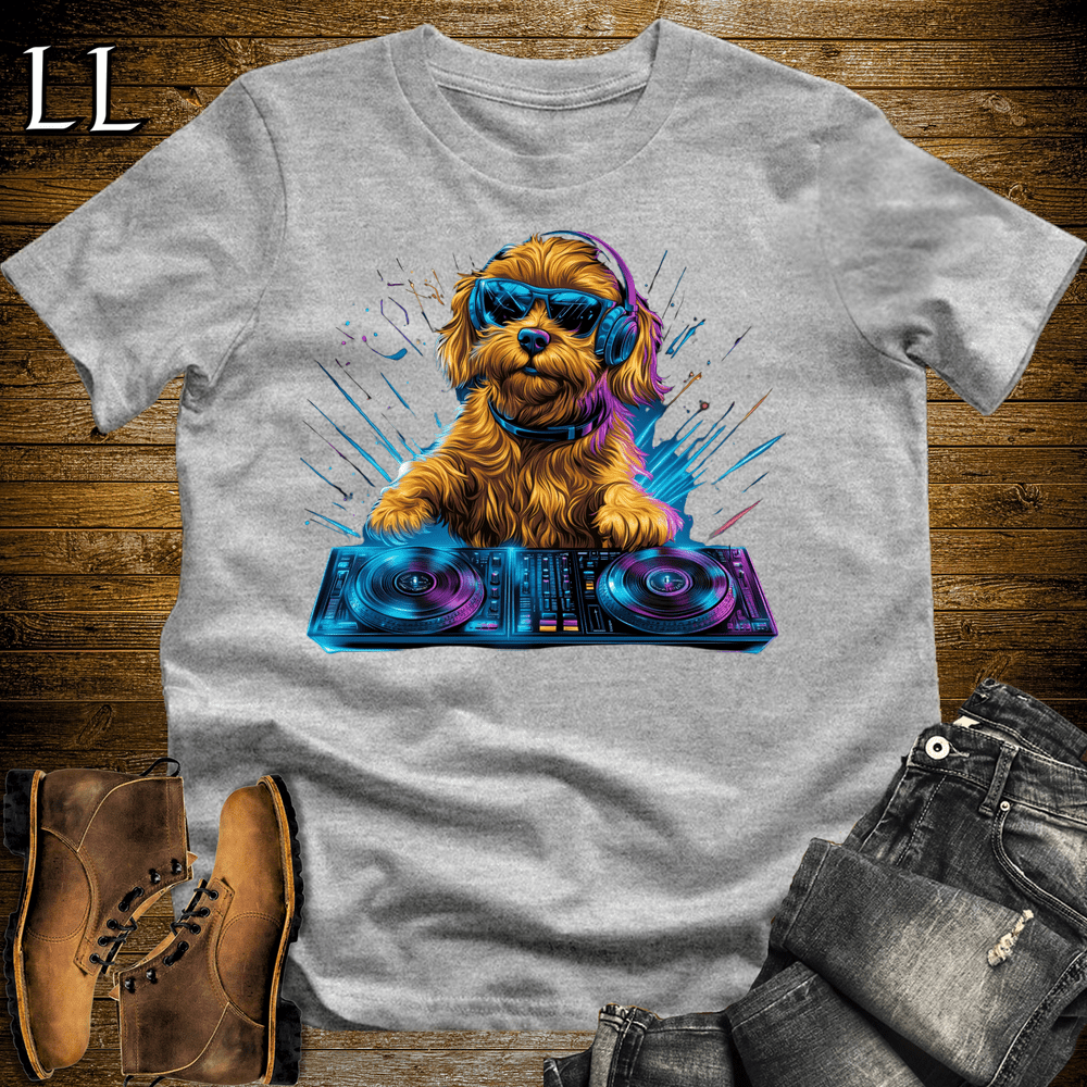 Party Animal Dj Dog - Sport Grey - LegacyLayers