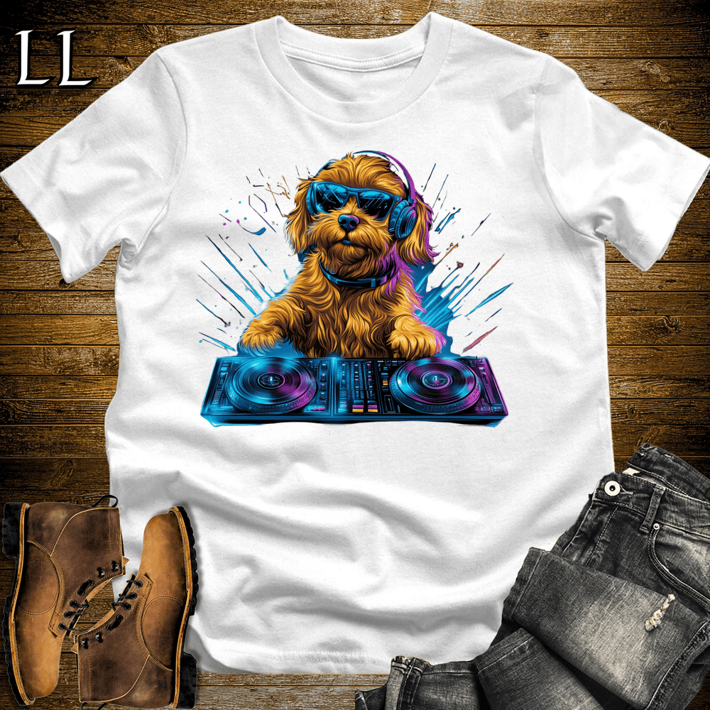 Party Animal Dj Dog - White - LegacyLayers