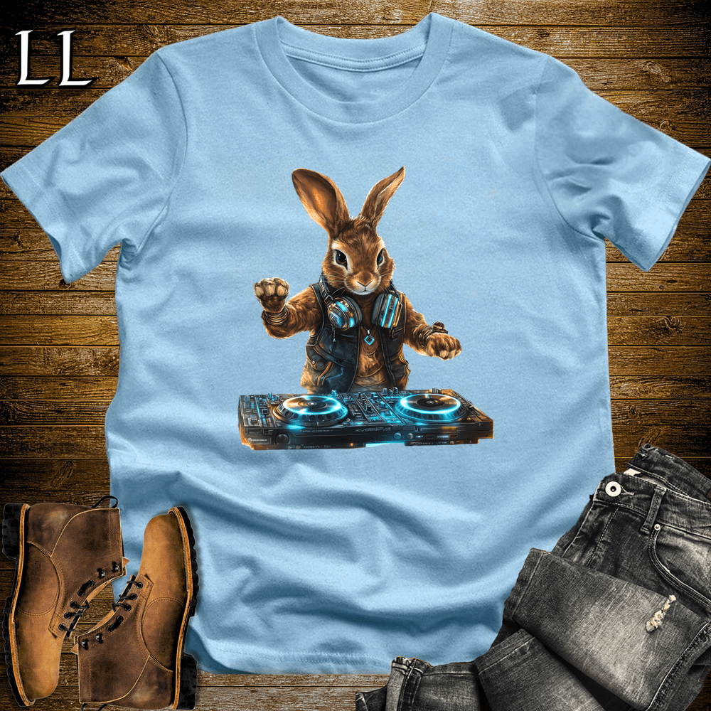 Hookah Lion Light Blue | Party Animal Tee