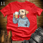 Party Animal Dog Beer Enjoyer - Red - LegacyLayers