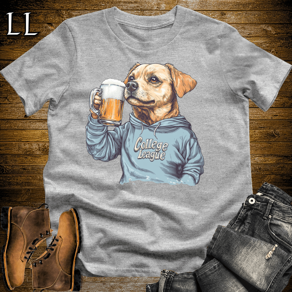 Party Animal Dog Beer Enjoyer - Sport Grey - LegacyLayers