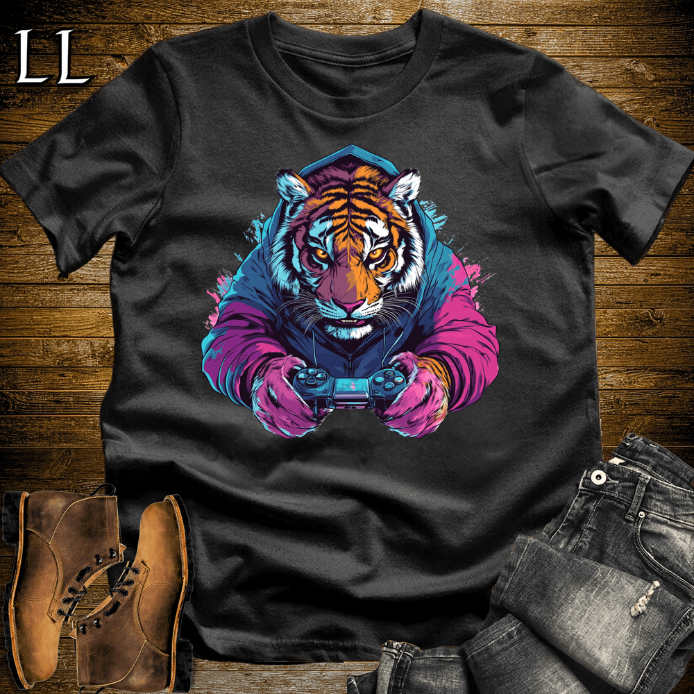 Party Animal Gaming Night Tiger - Black - LegacyLayers