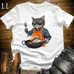 Party Animal Grill Cat Royal Blue | Party Animal Tee