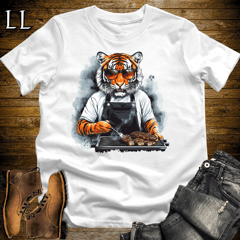 Party Animal Grill Tiger - White - LegacyLayers