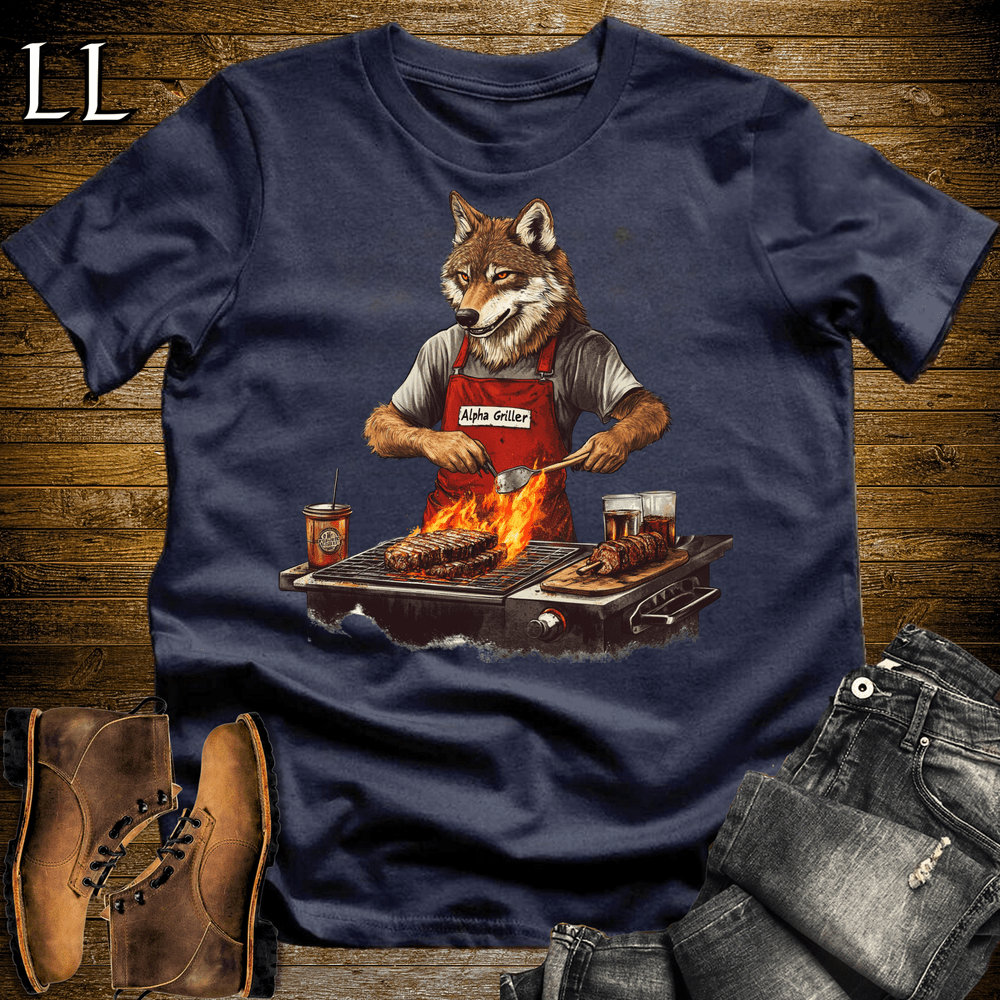Party Animal Grill Wolf - Navy - LegacyLayers