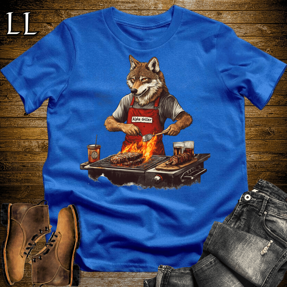 Party Animal Grill Wolf - Royal - LegacyLayers